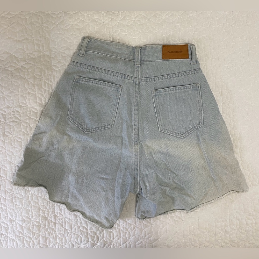 The Frankie Shop Light Blue Jean Shorts - Picture 2 of 2